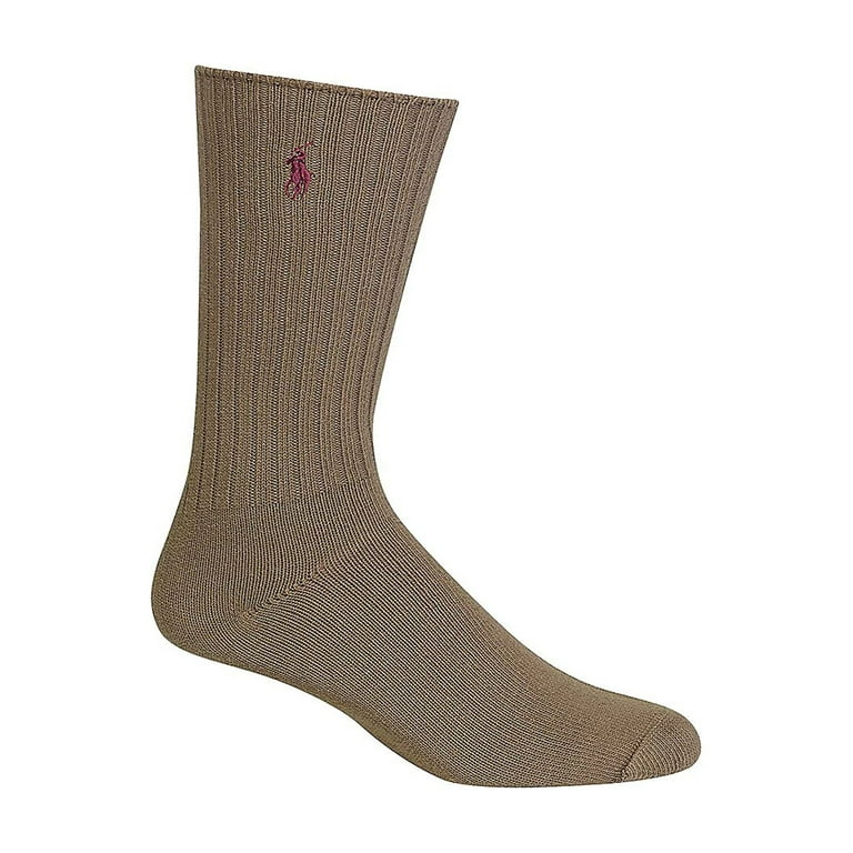 Polo Ralph Lauren Mens Classic Crew Socks Olive 10 13 Walmart