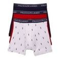 thumbnail image 1 of Polo Ralph Lauren Mens Classic Fit Cotton Boxer Brief 3-Pack Style-RCBBP3, 1 of 2