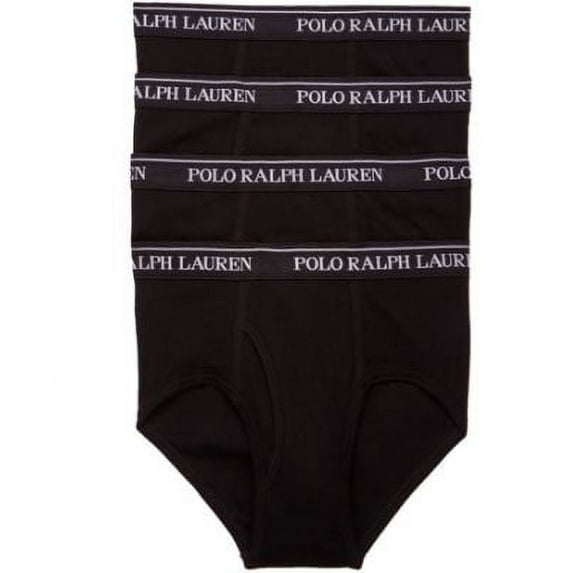 Polo Ralph Lauren Mens Classic Fit Cotton Brief 4-Pack Style-RCF2P4