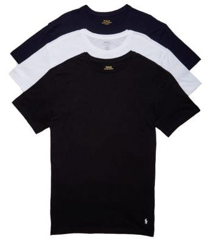 Polo Ralph Lauren Mens Classic Fit Cotton T-Shirt 3-Pack