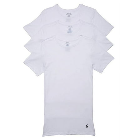 Polo Ralph Lauren Mens Classic Fit Cotton T-Shirt 3-Pack Style-RCCNP3
