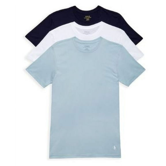 Polo Ralph Lauren Mens Classic Fit Cotton T-Shirt 3-Pack Style-RCCNP3