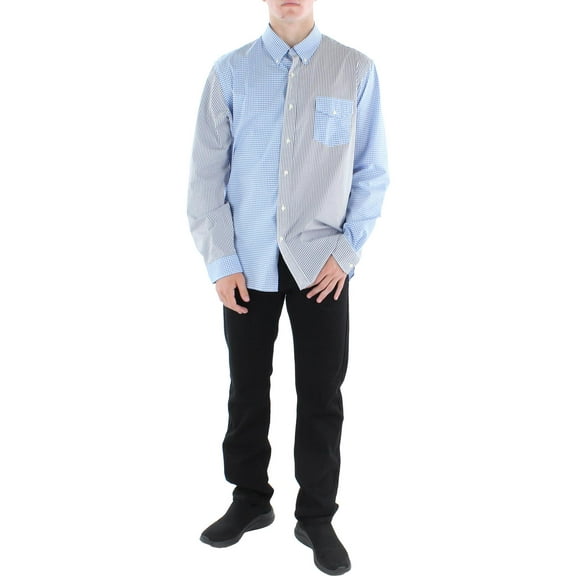 Polo Ralph Lauren Mens Classic Fit Gingham Button-Down Shirt