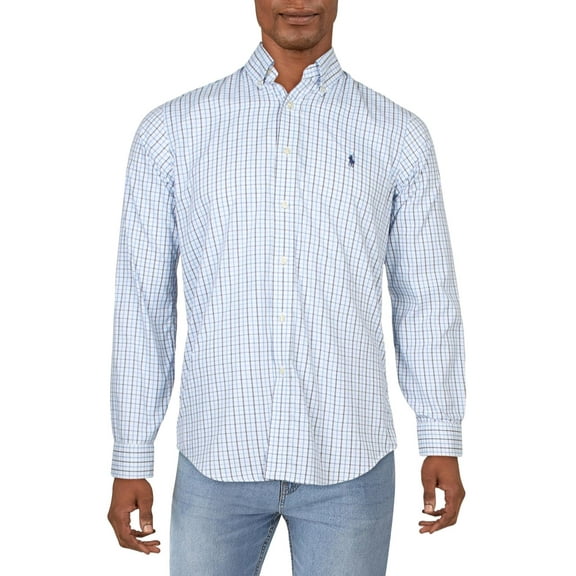 Polo Ralph Lauren Mens Classic Fit Peformance Button-Down Shirt