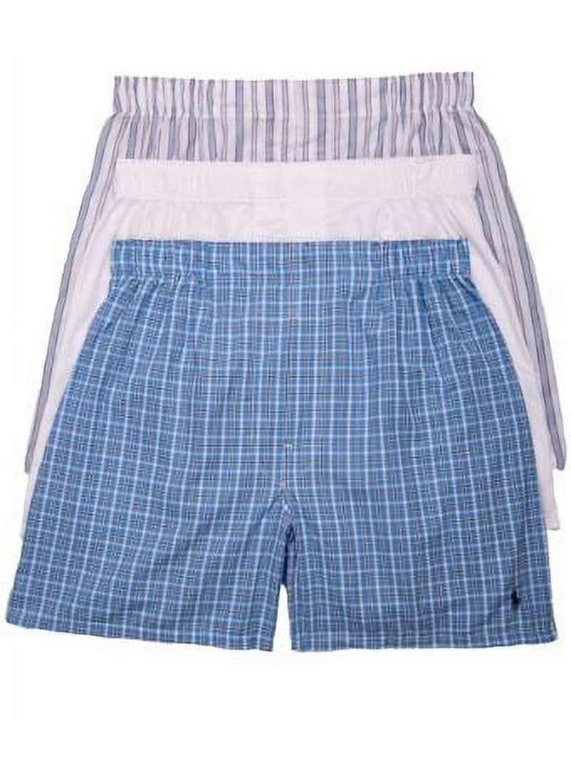 新品 POLO RALPH LAUREN THREE WOVEN BOXERS Polo Ralph Lauren Classic Fit Woven Boxer 3-Pack | Dillard's