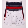 thumbnail image 1 of Polo Ralph Lauren Mens Classic Fit w/Wicking 3-Pack Boxer Briefs XX-Large White/Cruise Navy Aopp/Cruise Navy/Rl2000 Red, 1 of 3