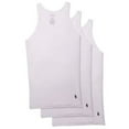 thumbnail image 1 of Polo Ralph Lauren Mens Classic Slim Fit Cotton Tanks 3-Pack Style-RSTKP3, 1 of 2