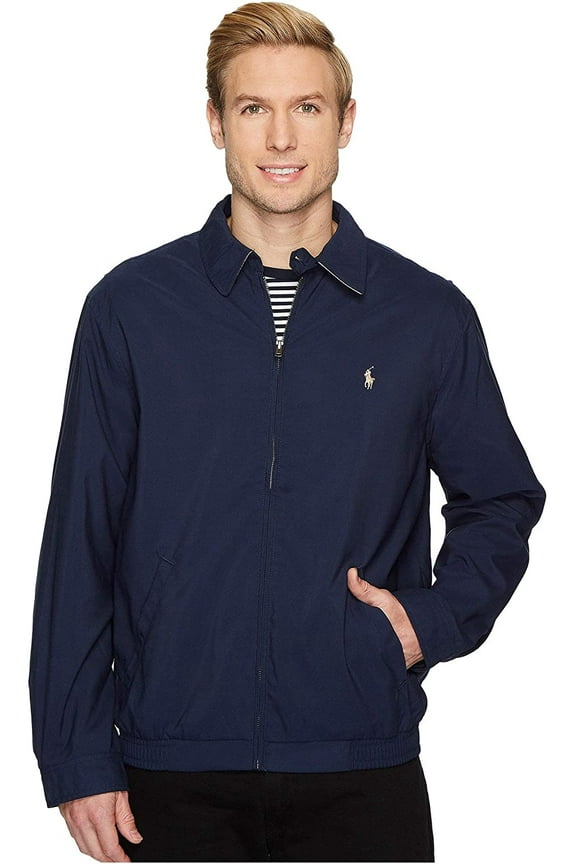 Mens Core Classic Bi Swing Windbreaker Jacket XX-Large French Navy