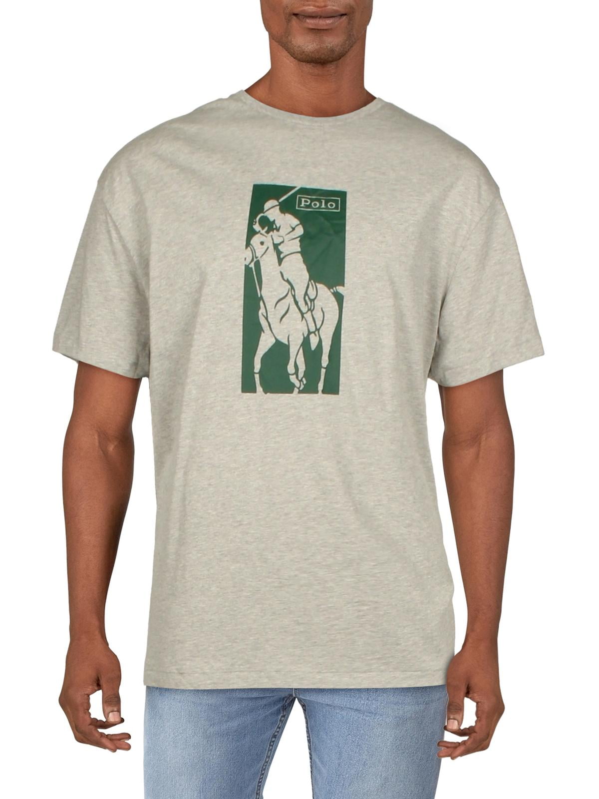 Men's Heather Grey Polo Ralph Lauren Logo Jersey Australia Ubuy