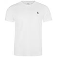thumbnail image 1 of Polo Ralph Lauren Mens Crew Neck T-shirt (Medium, White), 1 of 3