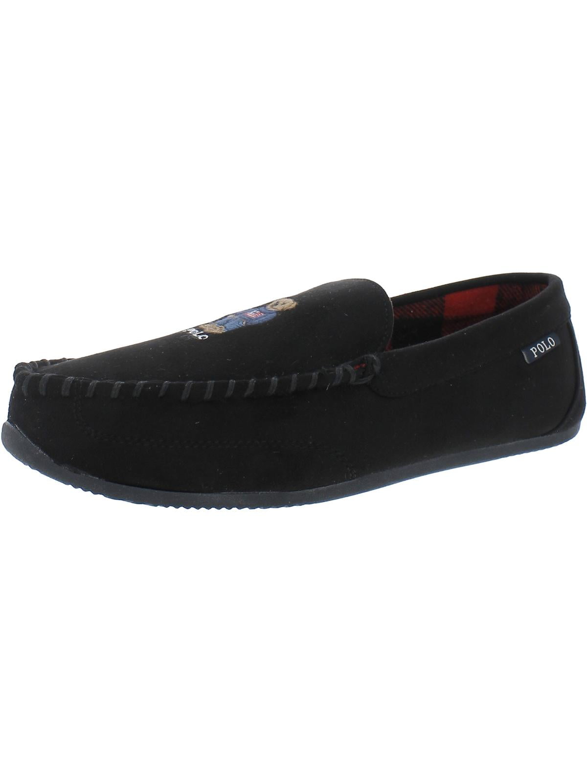 ralph lauren mens moccasin slippers
