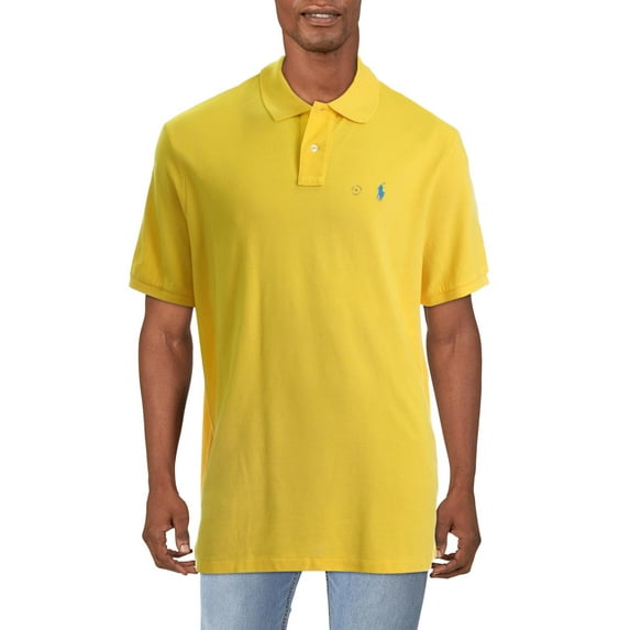Polo Ralph Lauren Mens Draft Signature Collared Polo Shirt
