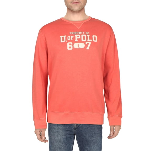 Polo Ralph Lauren Mens Fleece Crewneck Sweatshirt