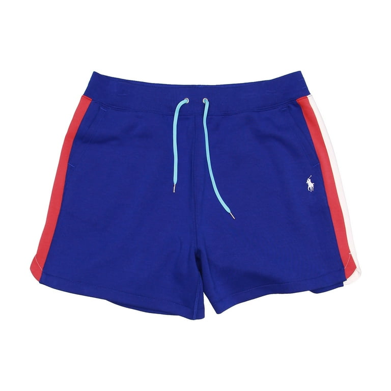 Polo Ralph Lauren Mens Fleece Sweat Shorts Large Blue Red White Walmart