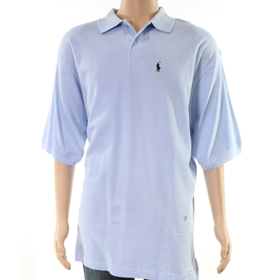 Polo Ralph Lauren Mens Large Pique Custom Fit Polo Shirt