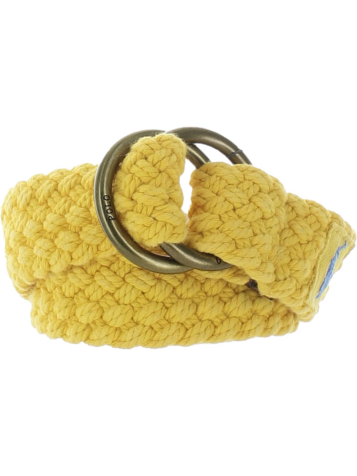 Ralph Lauren Gold Woven Belt m69330659935_1.jpg main image 3