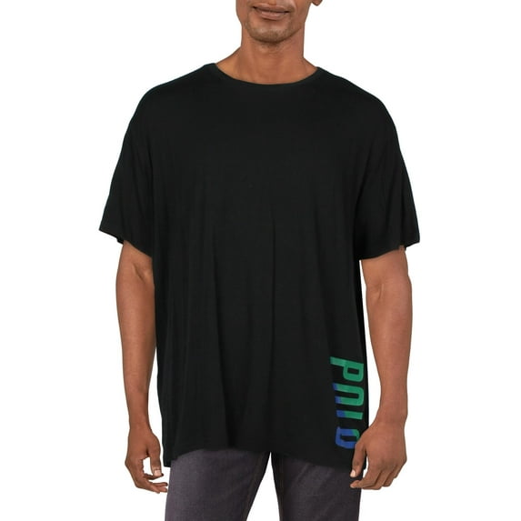 Polo Ralph Lauren Mens Logo Crewneck Graphic T-Shirt