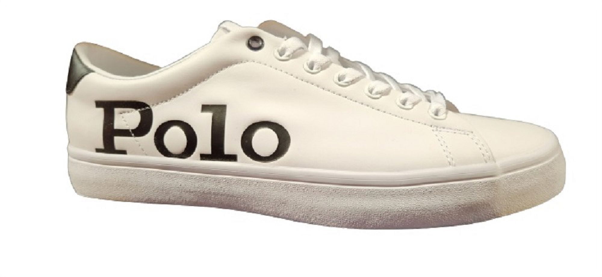 Polo Ralph Lauren Men\u0027s Longwood Logo Leather Sneakers - Macy 