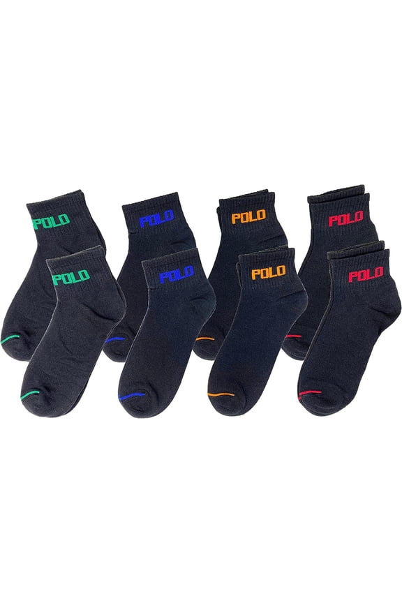 Mens Low Cut Ankle Socks 8 Pack BZP824511PKN8/R, 10-13