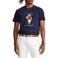 thumbnail image 1 of Polo Ralph Lauren Mens Medium Fit Interlock Polo Shirt (XX-Large, White (Sig Pony)), 1 of 8
