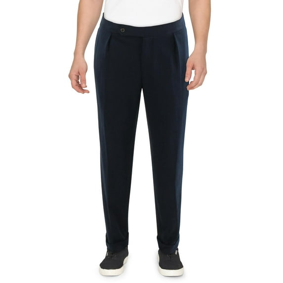 Polo Ralph Lauren Mens Mid-Rise Solid Trouser Pants