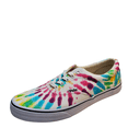 thumbnail image 1 of Polo Ralph Lauren Mens  Shoe Thorton Canvas Lace Up Sneakers 9.5D Rainbow Tie Dye, 1 of 5