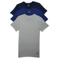thumbnail image 1 of Polo Ralph Lauren Mens Slim Fit Cotton T-Shirt 3-Pack Style-RSCNP3, 1 of 3