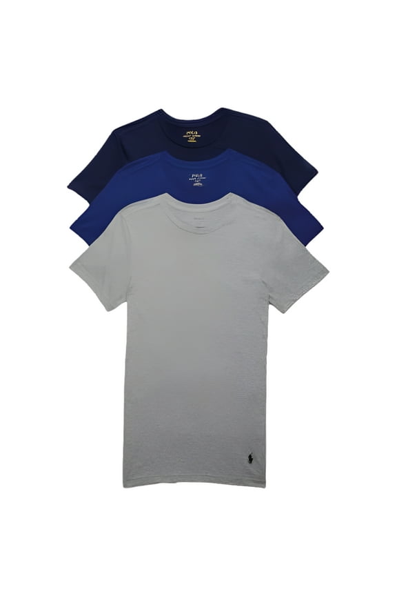 Mens Slim Fit Cotton T-Shirt 3-Pack Style-RSCNP3
