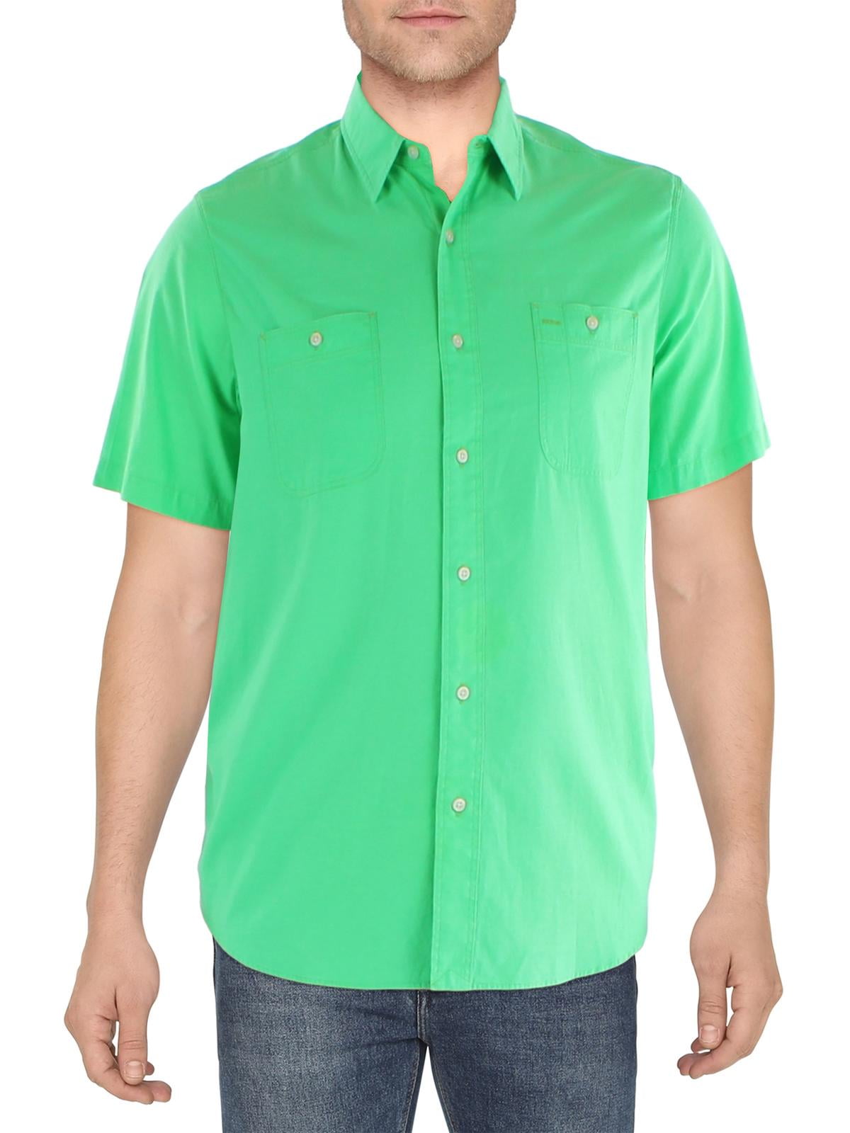 Ralph Lauren Men's Classic Fit Short Sleeve Button Down Shirt