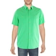 thumbnail image 1 of Polo Ralph Lauren Mens Solid Cotton Button-Down Shirt, 1 of 3