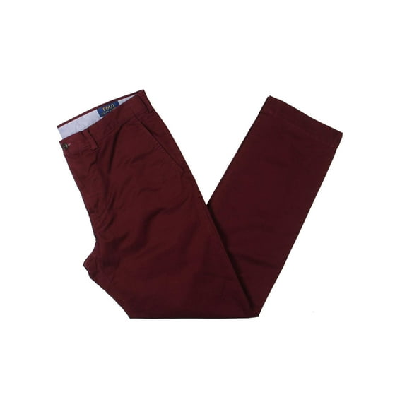 Polo Ralph Lauren Mens Straight Fit Mid-Rise Chino Pants