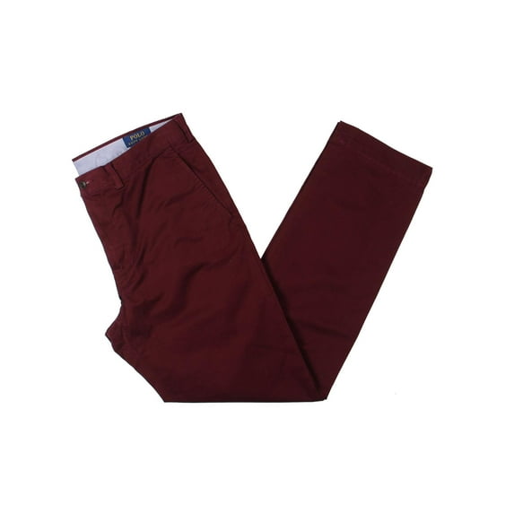 Polo Ralph Lauren Mens Straight Fit Mid-Rise Chino Pants