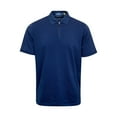 thumbnail image 1 of Polo Ralph Lauren Mens Stretch Mesh Zip Polo (3Large Tall, 3LT, French Navy), 1 of 2