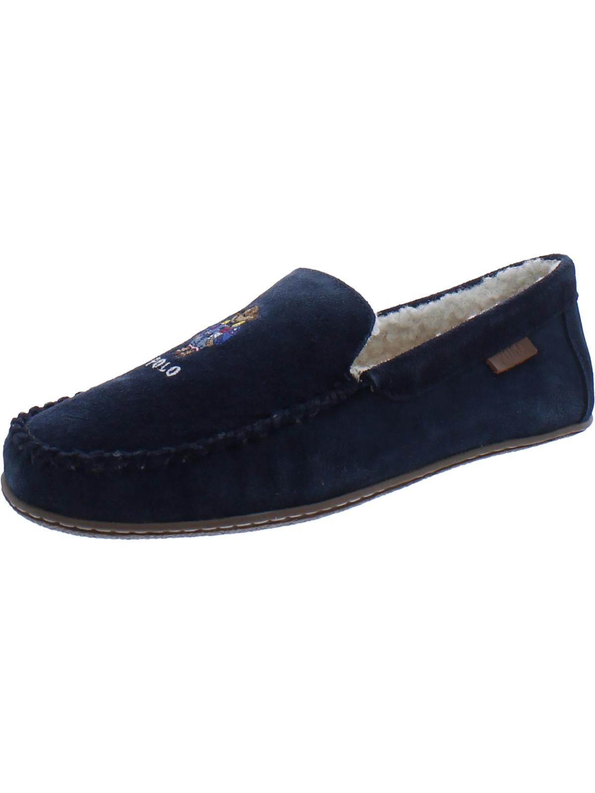 Polo Ralph Lauren Mens Suede Non-Slip Loafer Slippers  display picture 3