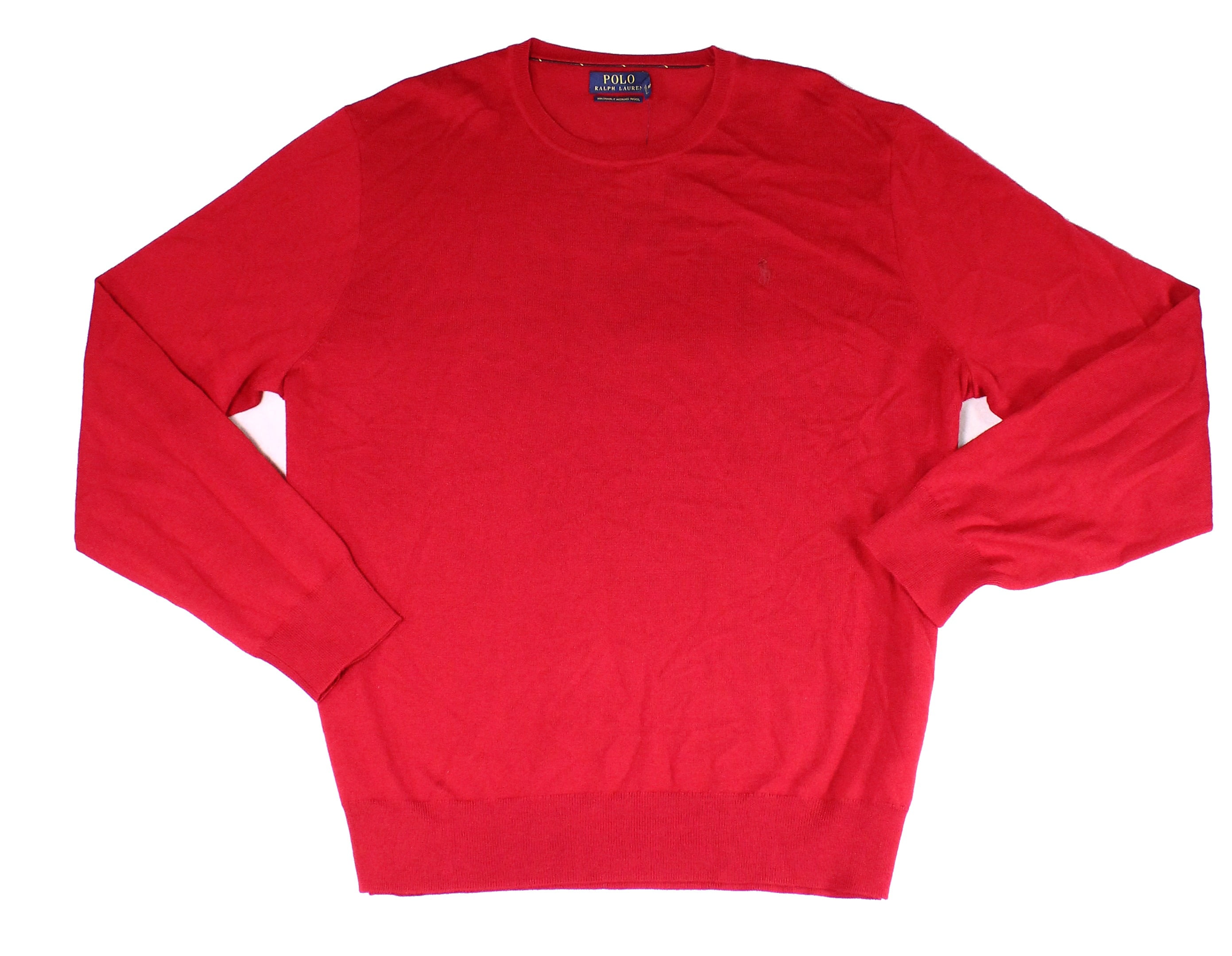 Polo Ralph Lauren Mens Small Crewneck Wool Sweater Kuwait