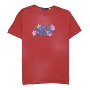 Polo Ralph Lauren Mens Tropical Graphic Crew Neck T-Shirt XLarge, Red