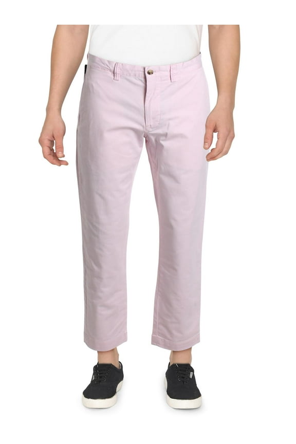 Mens Twill Straight Fit Chino Pants