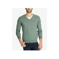 thumbnail image 1 of Polo Ralph Lauren Mens V Neck Sweater Moss Green Heather XS, 1 of 1