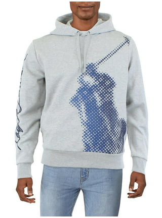 Ralph Lauren Polo Classic Full-Zip Fleece Hooded Sweatshirt (Alaskan  Heather, Small) at  Men's Clothing store