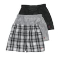 thumbnail image 1 of Polo Ralph Lauren Mens Woven Cotton Boxers (2XLarge, Black/Bengal/Stockton), 1 of 6