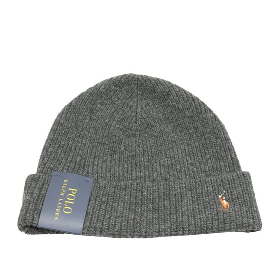 Polo Ralph Lauren Merino Wool Polo Horse Knit Hat One Size