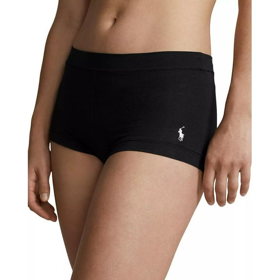 Polo Ralph Lauren Mid Rise Girl Shorts - 4P2022 (Onyx, M)