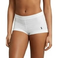 thumbnail image 1 of Polo Ralph Lauren Mid Rise Girl Shorts - 4P2022 (White Cloud, S), 1 of 2