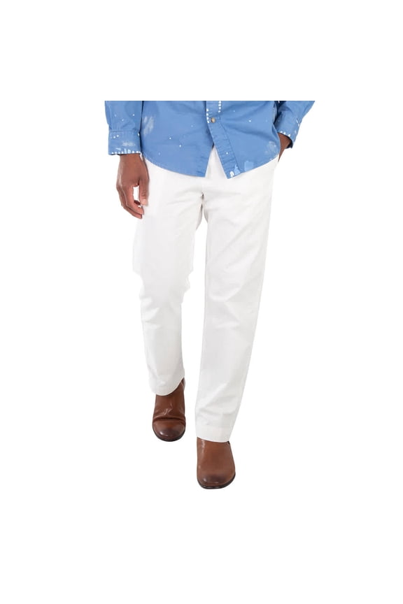 Mid-Rise Straight-Leg Trousers, Size 36W - 32L