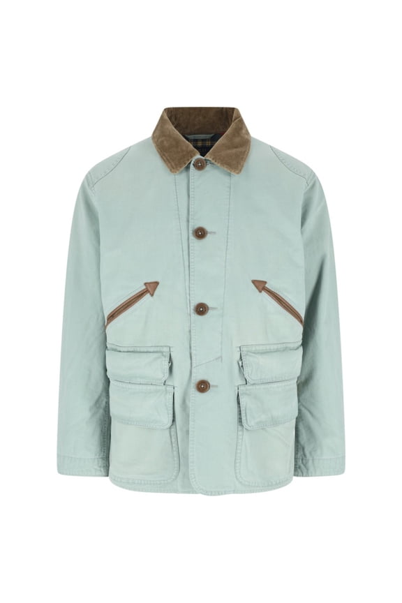 Mint Green Military Jacket (Men's)