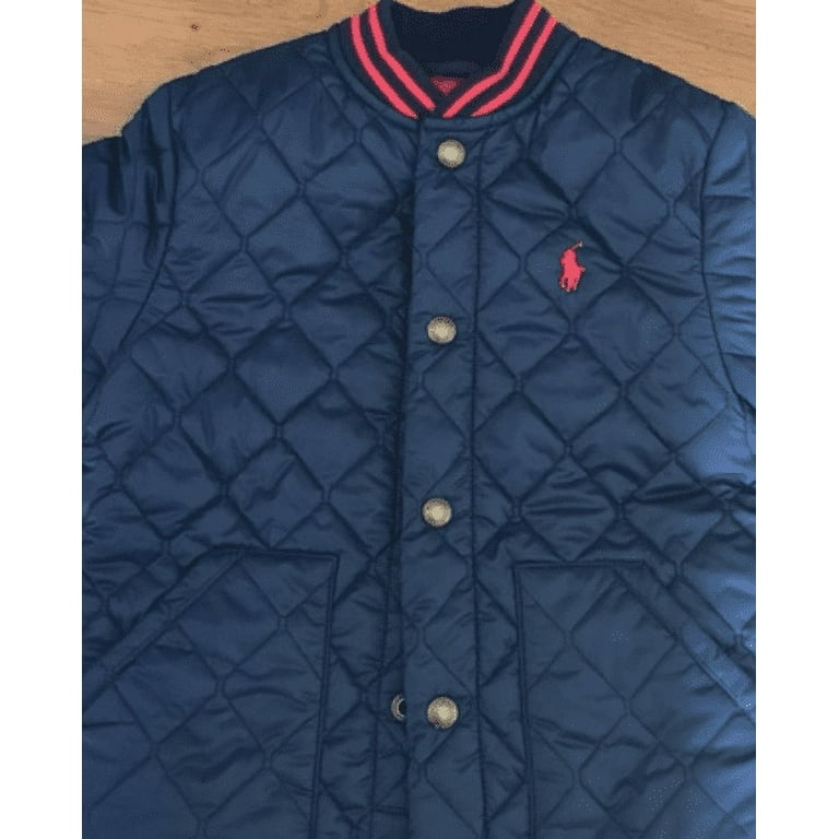 Ralph lauren quilted baseball jacket shop