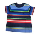 thumbnail image 1 of Polo Ralph Lauren NAVY MULTI Boy's Striped Cotton Pocket T-Shirt, US 9 Months, 1 of 1
