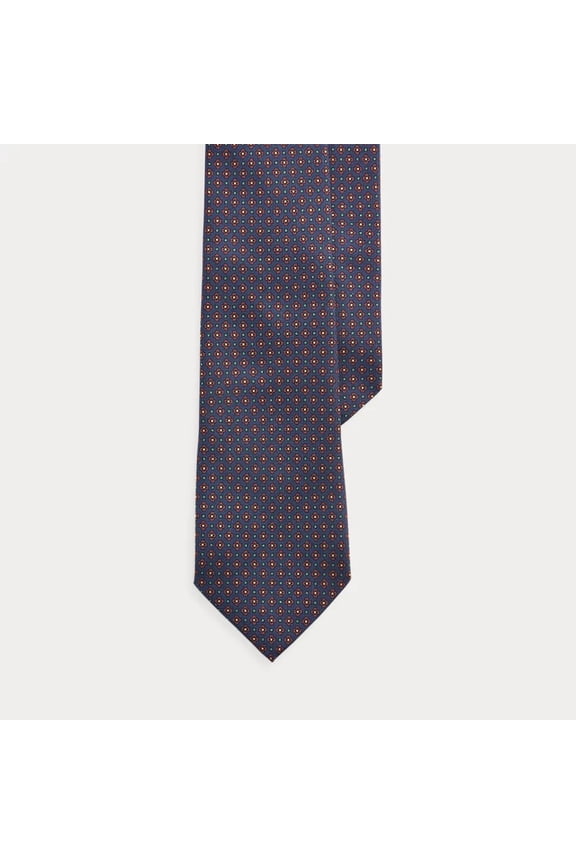 NAVY Men's Print Silk Tie, US One Size