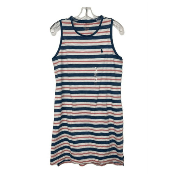 Polo Ralph Lauren NAVY RED Men's Striped Tank, US Small