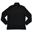 thumbnail image 1 of Polo Ralph Lauren NEW Black Mens Size XS Mock-Neck 1/2 Zip Sweater, 1 of 2